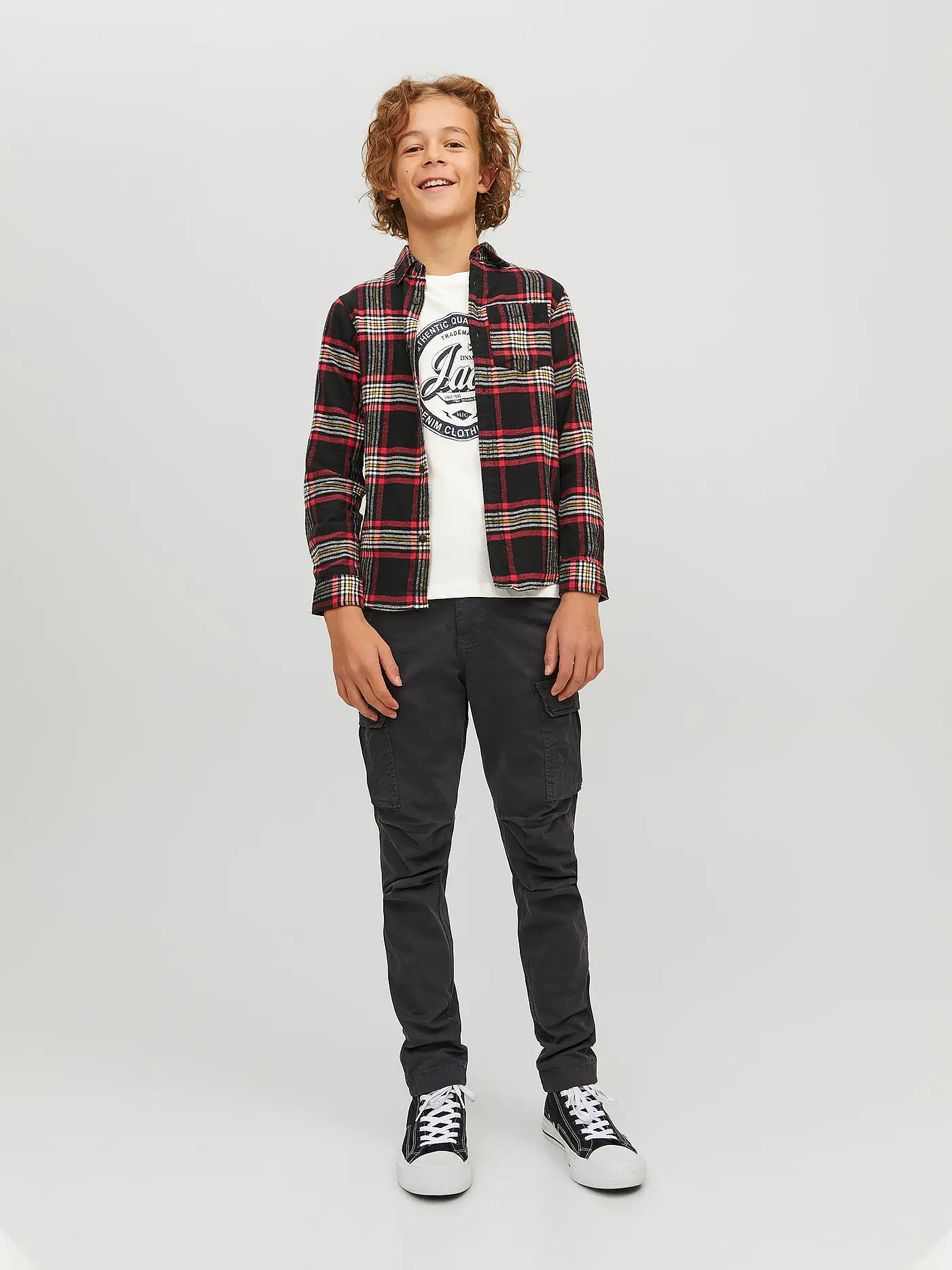 JACK & JONES | T-Shirt JJEJEANS | weiss